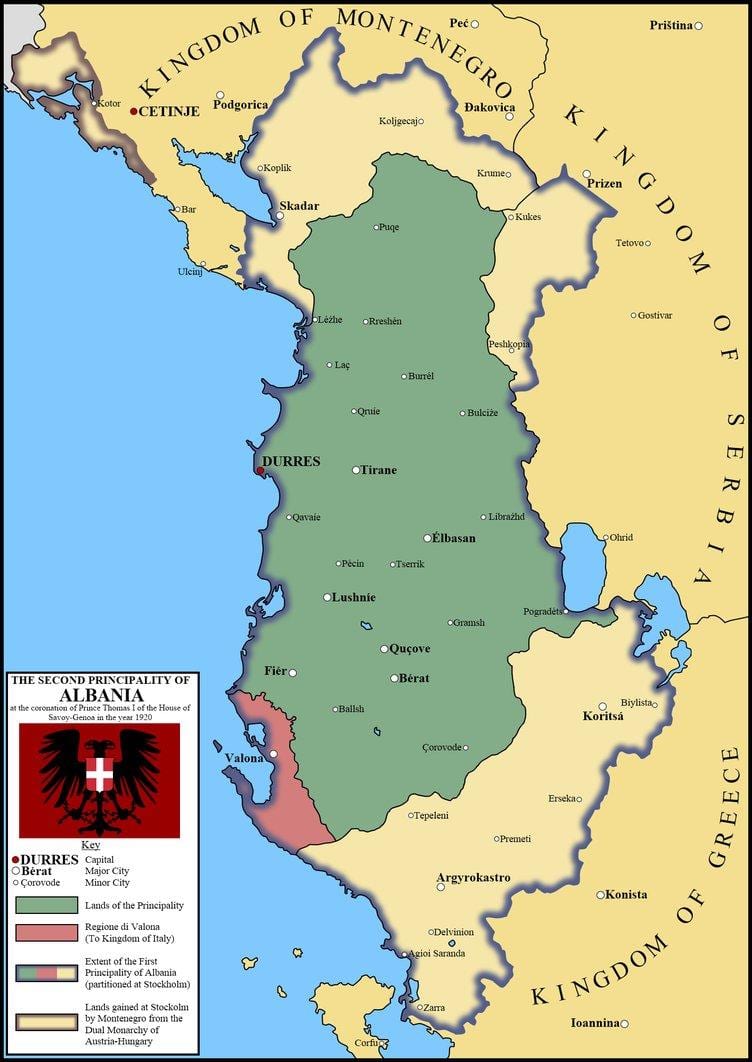 แผนที่ของ durres อัลเบเนีย name