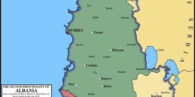 แผนที่ของ durres อัลเบเนีย name