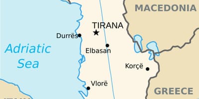 แผนที่ saranda อัลเบเนีย name